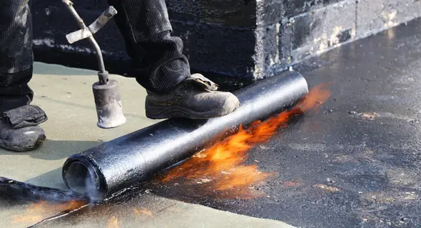 Professional waterproofing team